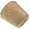 thumbnail image 4 of Cesto de basura tejido de paja natural Cesto de basura tejido Cesto de basura para sala de estar, 4 of 6