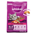thumbnail image 2 of Alimento Seco para Gatos Adultos Whiskas® 4 en 1, 100% Nutrición Completa y Balanceada – Sabor Mix de Proteínas 3kg, 2 of 9