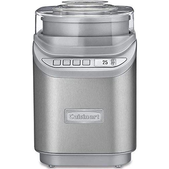 Máquina para hacer helados Cuisinart, inoxidable
