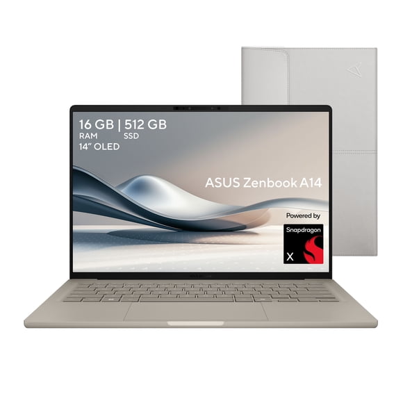 Laptop Asus Zenbook A14 UX3407QA-QD202W Snapdragon X1 26 100 16G 512G
