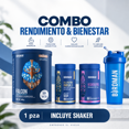 thumbnail image 2 of Kit Birdman Proteína Vegana Falcon Chocolate + Omega 3 + Resveratrol con Shaker Azul 600 ml, 2 of 5