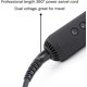 thumbnail image 5 of L'ange Hair Plancha de Pelo de Titanio Le Duo 360 Airflow Styler (Negra), 5 of 7