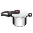 thumbnail image 1 of Olla de presión T-Fal Secure Click 1 pieza Acero Inoxidable, 1 of 4