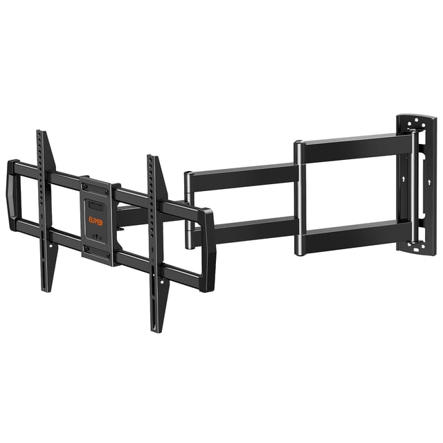 HOMOUNT Soporte de Pared para TV de Brazo Largo de Movimiento Completo para TVs de 42"-75", Soporte de Esquina para TV con Brazo de Extensión de 37.9", Soporte para TV con Giro Articulado E