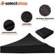 thumbnail image 4 of Carpa Cubierta Repuesto Para Toldo 3x3 Metros Impermeable Negro, 4 of 7