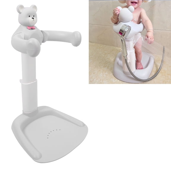 Torre Del Baño Del Abrazo Del Bebé, Soporte Ajustable Antideslizante Grueso Del Baño Del Bebé De La Altura Ajustable Para Bañarse