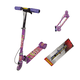 thumbnail image 1 of Scooter Patín Del Diablo Plegable The Baby Shop de 3 llantas y altura ajustable Morado -, 1 of 1