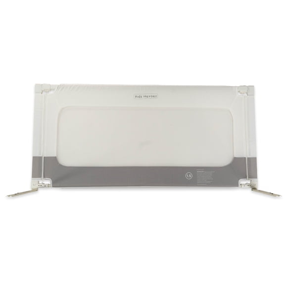 Kids Heroes Barandal para Cama de 190 cm de Ancho y Altura Ajustable entre 71 y 89 cm, Estructura y Malla Resistentes