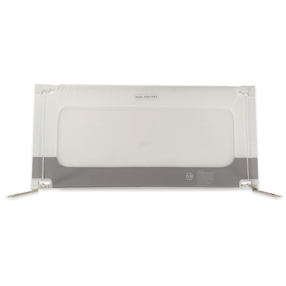 Kids Heroes Barandal para Cama de 190 cm de Ancho y Altura Ajustable entre 71 y 89 cm, Estructura y Malla Resistentes
