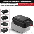 thumbnail image 4 of Para Ein*HELP 18V a 12V Step Down Power Adaptador de Batería, DIY Charger Convertidor Power Estación con Conector de Encendedor de Cigarrillos para Auto, 4 of 7