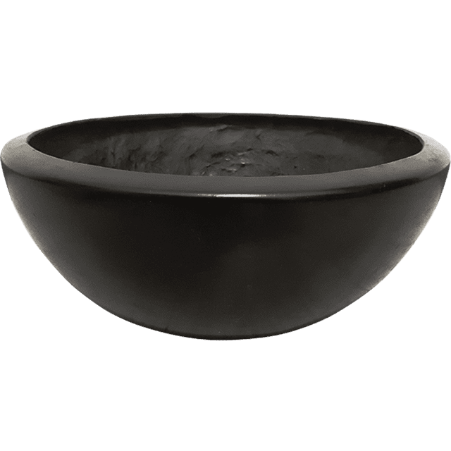 Maceta de Fibra de Vidrio FibraFormas Luna Mediano Chocolate