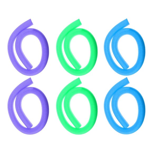 6pcs Foam Swimming Pool Noodle Floating Aid Swimming Toys 1.5m