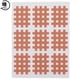 thumbnail image 1 of 10 unids/bolsa cinta elástica de kinesiología cruzada en espiral cintas cruzadas de terapia física 74x98mm Color de piel, 1 of 8