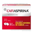 thumbnail image 1 of Analgésico Cafiaspirina 100 Tabletas, 1 of 4
