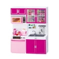 thumbnail image 1 of Minicocina rosa para niños pequeños | Juguete de cocina realista con accesorios | Juego educativo de interior para niños y niñas, 1 of 6
