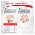thumbnail image 4 of Bralette Hanes Intimates para Mujer Liso Blanco Talla EG, 4 of 4
