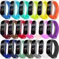 thumbnail image 3 of Correa De Silicón Unisex Para Smart Watch Mi Band 7 / 6 / 5 De Xiaomi, 3 of 5
