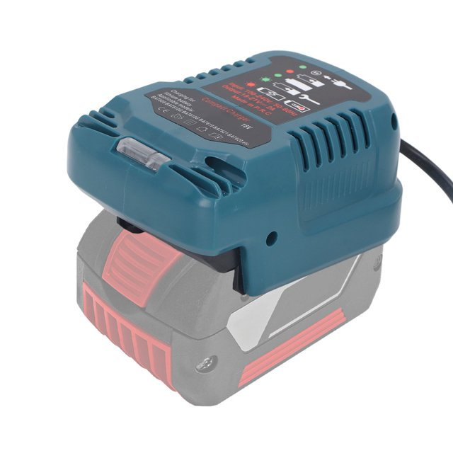 De Protección Inteligente, Cargador De Batería De Herramienta De Alimentación Inalámbrica De Material ABS Resistente, Con Protección De Voltaje De Carga De Corriente De Carga