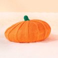 thumbnail image 4 of Gorro de Calabazas de Halloween y Gorro de Invierno de Punto para Bebé, Nueva Boina Cálida de Calabazas de Halloween, 4 of 7