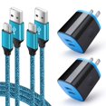 thumbnail image 1 of Cargador de pared USB de carga rápida para Samsung Galaxy S24 Ultra/S23/S22/S21+/S20 FE/S10E/S9/S8, A15 5G/A14/A50/A20/A21/A51/A71/A10E/A11/A13/A53, Moto G Power/Stylus/Fast, cable tipo C, 1 of 7