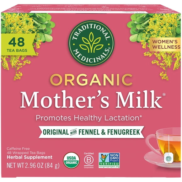 Té Tradicional Medicinals Orgánico Mother's Milk 48 Bolsitas