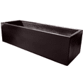 thumbnail image 1 of Maceta de Fibra de Vidrio Mod. Jardinera 120x35x35cm Chocolate, 1 of 8