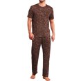 thumbnail image 1 of Conjunto De Pijama Shendy Vendy 2 Piezas Para Hombre Elegante Camisa Pantalon, 1 of 4