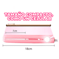 thumbnail image 4 of Mini Plancha de cerpamica para el cabello de bolsillo portátil Color Lila, 4 of 6