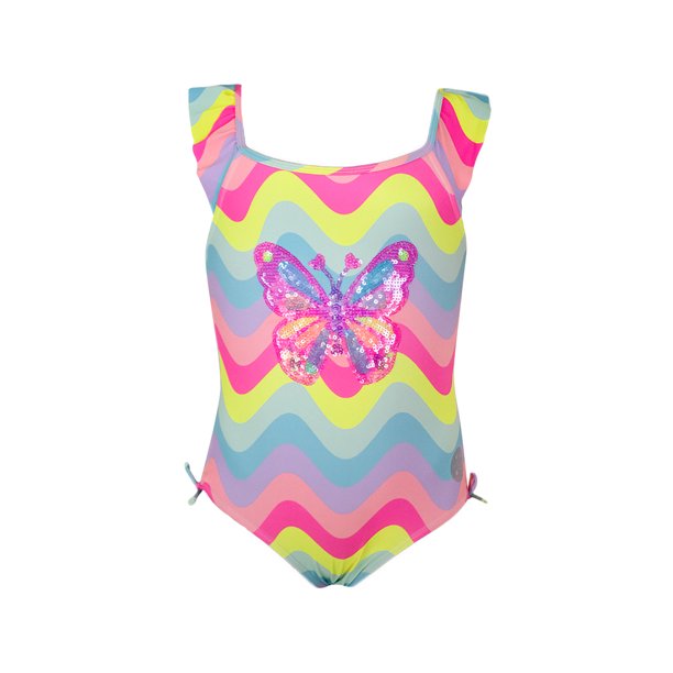 TRAJE DE BAÑO COMPLETO PARA NIÑA MARCA MAUI & SONS