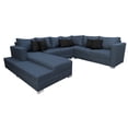 thumbnail image 2 of Sala Esquinera en U EL BAZAR STORE Corbel Azul Marino 200x315x255 cm, 2 of 8
