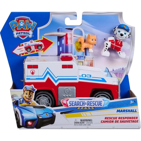 Vehículo Rescate  Marshall Multicolor 3+ Paw Patrol Rojo