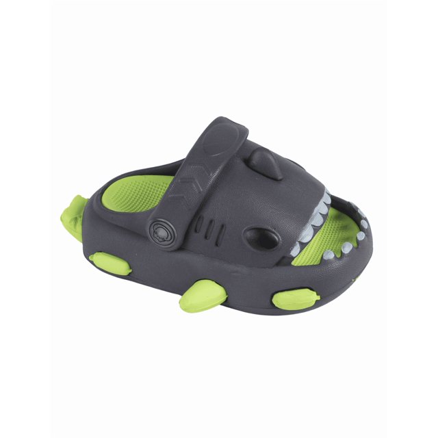 Zuecos Infantiles con Diseño de Tiburón