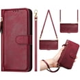 thumbnail image 2 of Funda para Xiaomi POCO F6 PRO Cartera de Mano con Cremallera y Correa Cruzada Desmontable, 2 of 5