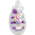thumbnail image 4 of Bubble gummers Huarache para NIÑA Unicornio Y Arcoiris TORNASOL (Oyster) (Measurement_16_Point_0_Centimeters), 4 of 5