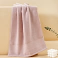 thumbnail image 1 of Toallas de baño grandes 34x73 pulgadas - Toallas deportivas sobredimensionadas 100% algodón para hombres y mujeres, toalla absorbente espesada de secado rápido - azul, rosa, café, 1 of 6