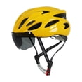 thumbnail image 1 of Casco de bicicleta para adultos, accesorios de ciclismo, ajuste elegante, circunferencia de la cabeza de 54 a 62 cm Amarillo, 1 of 8