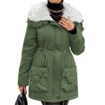 thumbnail image 1 of Chamarra Termica Para Mujer Shendy Vendy Aborregado De Invierno, 1 of 4