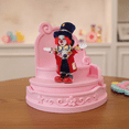 thumbnail image 4 of Muñecos de payaso de porcelana,Modelo de muñecos payaso,Muñecas de porcelana coleccionables,Soporte de exhibición para muñecas, 4 of 5