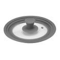 thumbnail image 2 of Tapa universal para ollas, sartenes y sartenes de vidrio templado resistente al calor. 16 a 18 a 20CM, 2 of 9