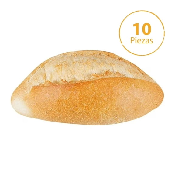 Bolillo 10 Piezas