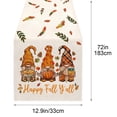 thumbnail image 4 of MTBLYS Mantel con calavera de azúcar del Día de Muertos | Camino de mesa a cuadros estilo fiesta mexicana para decoración de fiestas | Cubierta de mesa de comedor 100% lino para el hogar y la cocina, 4 of 6