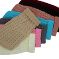 thumbnail image 5 of Ropa de invierno cálida y cómoda para perros Suéter para mascotas de color sólido, 5 of 5