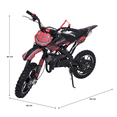 thumbnail image 2 of Moto Cross Para Niño Skr1000 Starkids De Gasolina 2 Tiempos Negro, 2 of 9