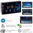 thumbnail image 3 of Autoestéreo VAK VC-6911 Touch 7 Mirrorlink Bluetooth Con cámara de reversa USB SD MP5 Video, 3 of 5