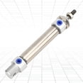 thumbnail image 1 of Cilindro neumático de aire Mini acero inoxidable Componentes neumáticos MA20 Equipos industriales MA20x200, 1 of 12
