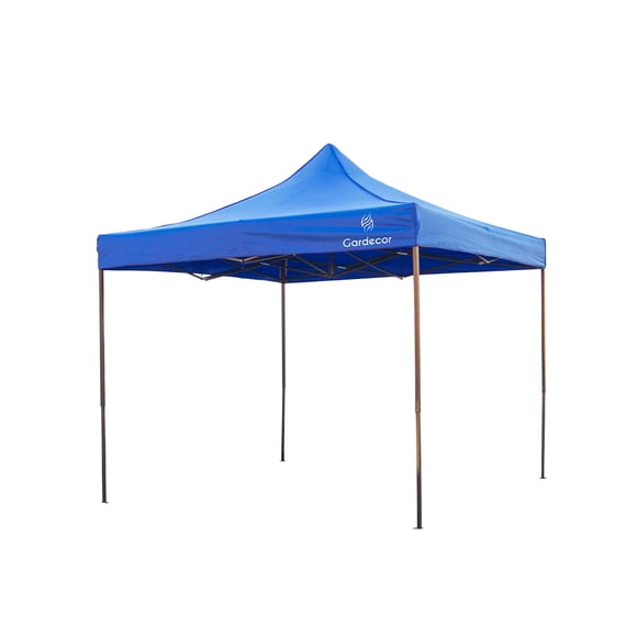 Toldo Tipo Carpa GARDECOR 3x3m Impermeable Plegable Azul TOLD-01