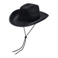 thumbnail image 1 of Sombrero de vaquero Sunnimix negro para Disfraz y Fotografía, 1 of 8