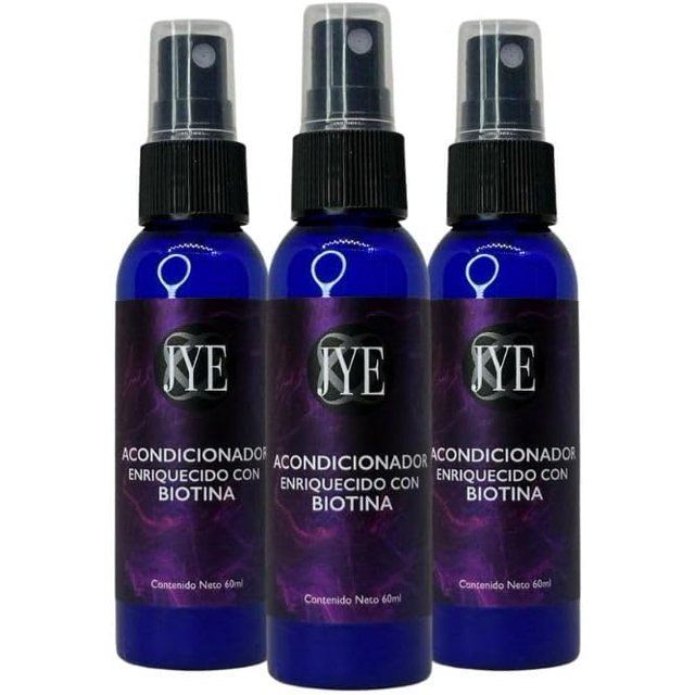 Acondicionador de Biotina JYE 3 Frascos Natural 60 ml