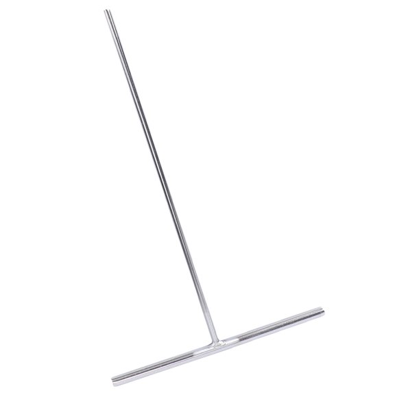 KALLORY Accesorio De Cocina Crepe Spreader Plated Silver Para Pancakes Y Tortillas Delicadas