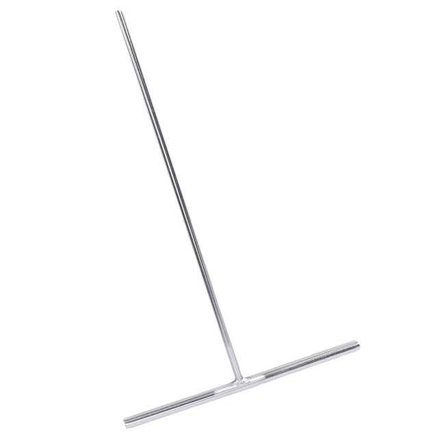 KALLORY Accesorio De Cocina Crepe Spreader Plated Silver Para Pancakes Y Tortillas Delicadas